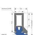 Aluminiumummantelte Abstreifer (AL)