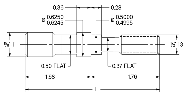 Adapter Screw Drawing