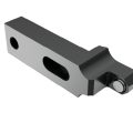 Offset Ball Element Single Clamping Bar Heel Rest