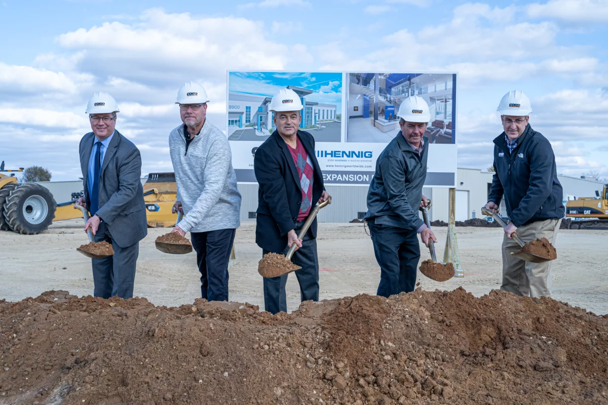Groundbreaking Ceremony Held for Hennig's New GENSET Facility