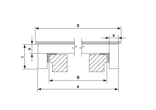 Fixed Steel Lamella Bellows