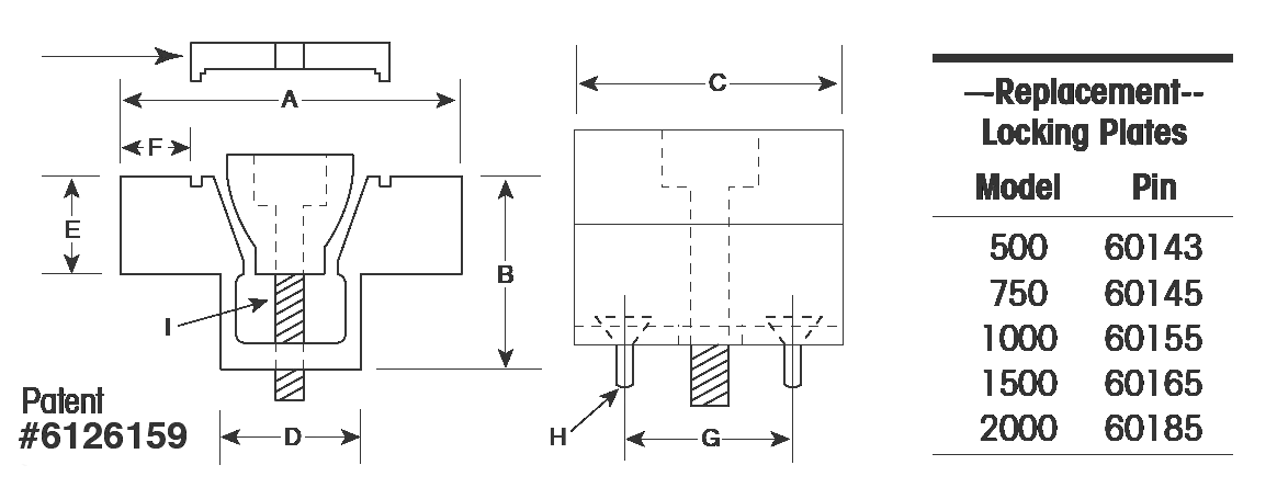 Uniforce Clamps (Machinable) Drawing