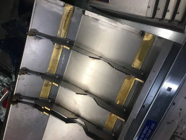 Reverse engineering way covers for the BLM EM80 CNC tube cutting machine