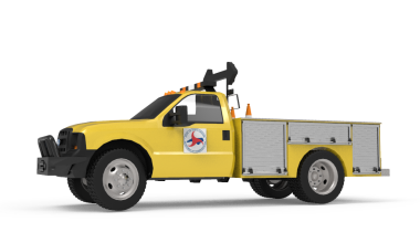 Preventing Work Truck Damage with Roll-up Doors